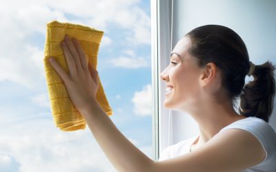 Why Do Windows Near Outdoor Dining Areas Develop Different Buildup?