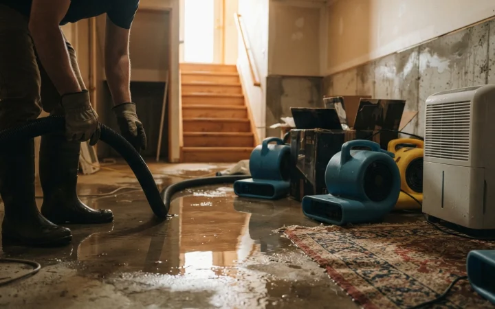 Basement Flood Damage Cleanup: A Step-by-Step Look at What to Expect